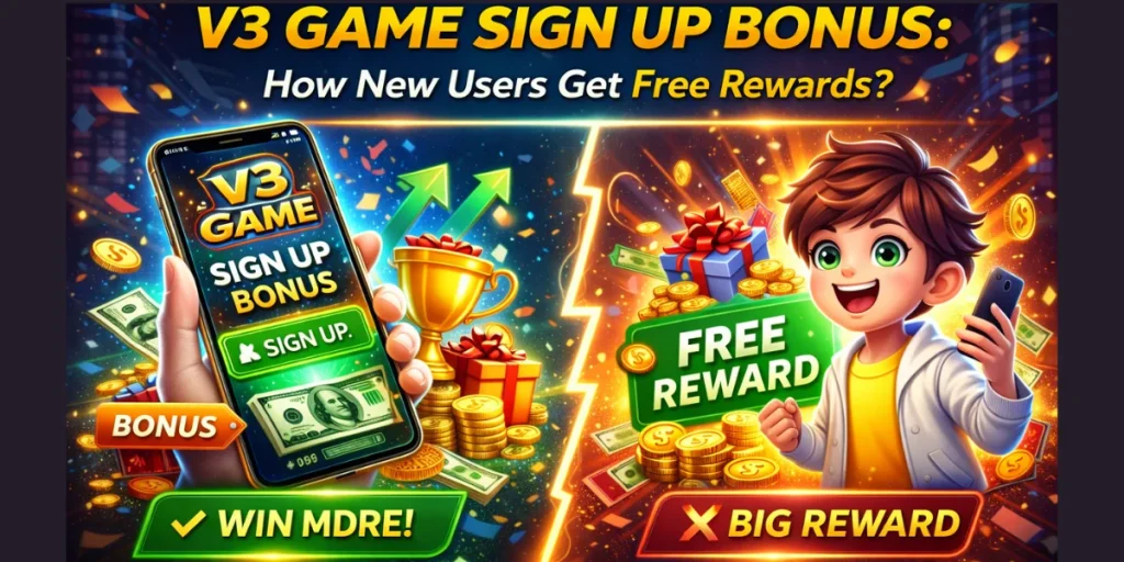 V3 Game Sign Up Bonus